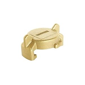 SOMATHERM FOR YOU, Bouchon d'&eacute;tanch&eacute;it&eacute; universel en laiton pour raccord express de tuyau d'arrosage ou robinet de puisage, avec joint int&eacute;gr&eacute; pour une &eacute;tanch&eacute;it&eacute; optimale