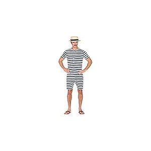 W WIDMANN MILANO Party Fashion - Costume de maillot de bain rétro, années 20 et 30, déguisement pour carnaval