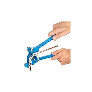 Loreso Cintreuse de tubes 3 en 1 pour outils de cintrage de tubes de 0,6 cm, 5/16 po, 3/8 po de 0 &agrave; 180 degr&eacute;s &ndash; Cintreuse manuelle pour tuyaux en cuivre, laiton, aluminium et acier fin (cintre)