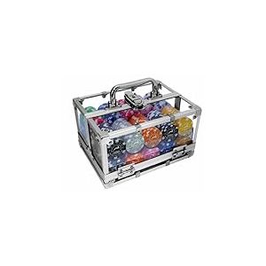 Modiano Box en Aluminium Transparent &ndash; 400 Chips de 14 g