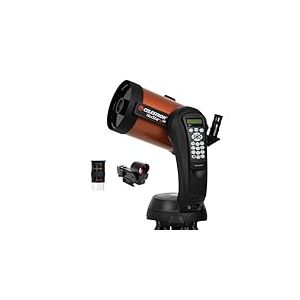 Celestron 11068 NexStar 6SE Computerised Schmidt-Cassegrain Telescope with Advanced GPS, Astroimaging and AutoAlign Features, Black/Orange