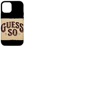 Superbe Costume Guess So Speech Coque pour iPhone 12/12 Pro