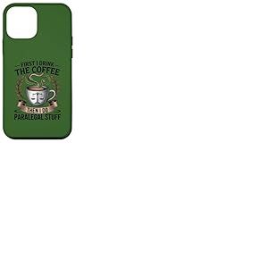 Juridique Professionnel Parajuriste Amoureux Du Café Bureau Humour Coque pour iPhone 12 mini