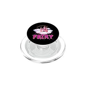 Art arc-en-ciel du château de Fairy Cloud PopSockets PopGrip pour MagSafe