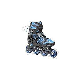 ROCES Jokey 3.0 Patin à Roues alignées Black-Astro Blue 34, garçon