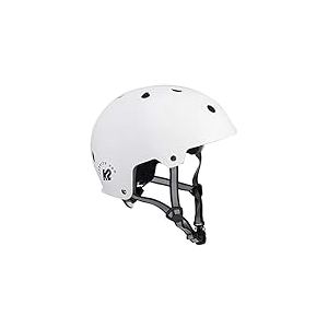 K2 Skates Unisex-Adults Casque de Patinage en Ligne Varsity Pro &mdash; White &mdash; S (48-54cm) &mdash; 30D4110