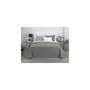 Estoralis - AVA | Couvre lit matelassé Doux et léger | Tissu matelassé réversible | Beige/Taupe | pour lit de 80/90 cm. (180 x 270 cm. (Largeur par Hauteur) pour Toutes Les Saisons