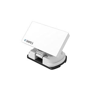 Selfsat Snipe V3 Single Banc Satellites Antenne Automatique – White Line