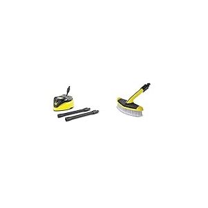 Kärcher 2.644-074.0 Racer T 7 Plus Nouveau-Sortie Janvier 2020 & 2.643-233.0 - Brosse Triangulaire Accessoire pour Nettoyeur Haute Pression