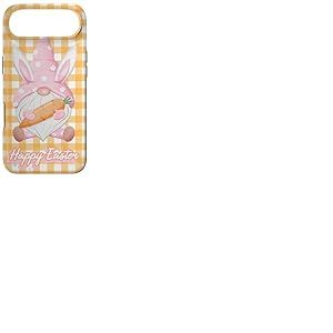 Nain de Jardin Vichy Rose avec Oreilles de Lapin Coque pour iPhone Air