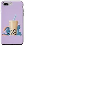 Disney Lilo & Stitch AANHPI AAPI Stitch's Boba Bubble Tea Coque pour iPhone 7 Plus/8 Plus