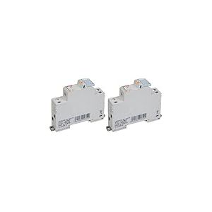 Legrand - Porte-fusibles 1P+N - 10A - 1 module - pour cartouches 8,5x23mm (Lot de 2)