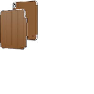 Tech21 Étui EvoFolio pour iPad 10e génération - Protection Contre Les Chocs - Affichage Multi-Angle - Tan
