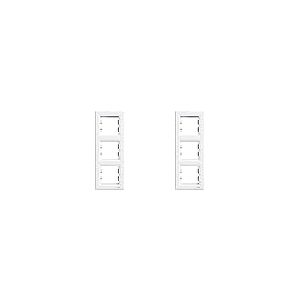 asfora – Cadre, lot de 6 cadre vertical, Schneider Electric, de Colour Blanc, New