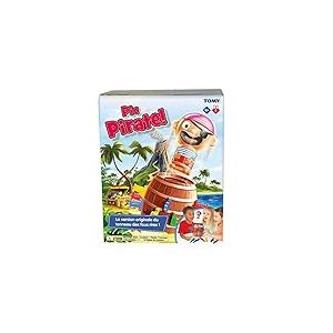 TOMY Officiel - Pic Pirate Jeux de Société pour Enfants, Jouet pour Noël,Jouet Enfant 4 Ans, Jeu Rigolo pour Groupes, Cadeau Anniversaire Idéal, Jeux 4 Ans+