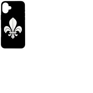 FLEUR DE LIS FLEUR-DE-LYS SYMBOLE FRANÇAISE HERALDRY FRANCE Coque pour iPhone 16 Plus