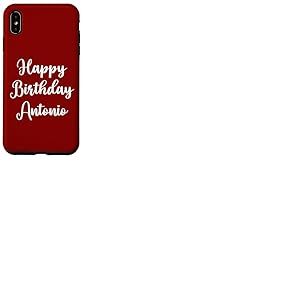 Joyeux Anniversaire Antoine Coque pour iPhone XS Max