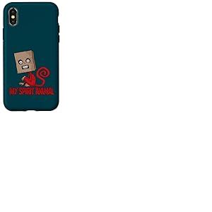 Maniacal Masque Singe Spirit Animal Coque pour iPhone X/XS