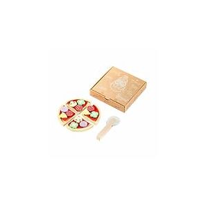 Maisonelle Nature - Pizza Take Away en Bois Jouet pour Enfants