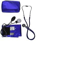 NCD Medical Sprague Stéthoscope avec Tensiomètre + Kit + Trousse Assortie Royal