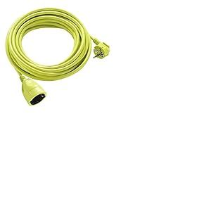 Masterplug Rallonge Schuko pour ext&eacute;rieur IP44 Vert 10 m