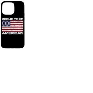 Drapeau am&eacute;ricain am&eacute;ricain avec Drapeau am&eacute;ricain Coque pour iPhone 15 Pro Max