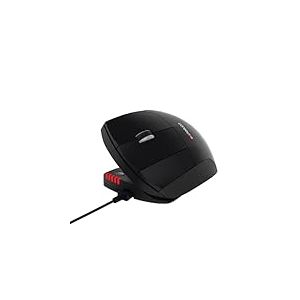 Contour Unimouse - Souris Primée Ergonomique avec Soutien du Pouce | Souris Filaire | Souris Verticale pour Gauchers | Angle de 35 à 70 Degrés | 6 Boutons + Molette | pour Windows et Mac