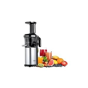 Teesa TSA3228 Slow Juicer Extracteur de jus Noir