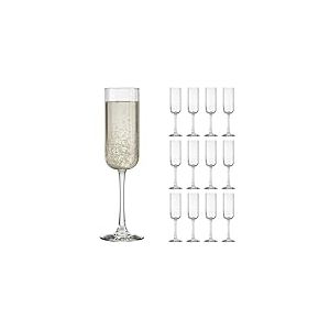 LIBBEY 70112 Linear Lot de 12 flûtes à champagne 222 ml