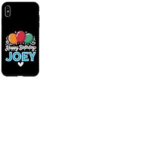 Joyeux Anniversaire en Disant Joey Coque pour iPhone XS Max