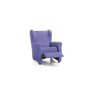ECOMMERC3 | Housse de Fauteuil Relax matelass&eacute;e Ultra ajust&eacute;e - Housse de Fauteuil Relax Extensible en Couleur Lilas - 100% fabriqu&eacute;e en Espagne