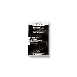 Euphidra ColorPro XD, 300 Castano foncé, Gel Colorant - 50 ml, Base avec acide - 50, Balsamo - 20 - Total : 120 g
