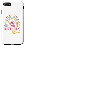 Anniversaire Fille 2e 3e 4e 5e 6e 7e 8e 9e Fille Arc-en-Ciel Coque pour iPhone SE (2020) / 7/8