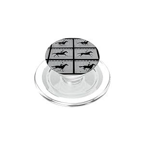 Le Cheval en Mouvement par Eadweard Muybridge PopSockets PopGrip pour MagSafe