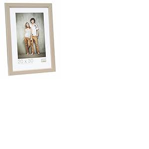 Deknudt Frames S45DK3 Cadre Photo avec Filet Bois Beige 24 x 30 cm