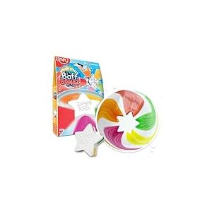 Grande bombe de bain étoilée de Zimpli Kids, crée magiquement un effet spécial arc-en-ciel, cadeaux d'anniversaire pour les enfants, les jeunes enfants, les garçons et les filles