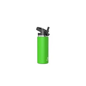 Super Sparrow Gourde Isotherme - 750ml - Paille Bouche Large Bouteille - sans BPA - SwivelSip Gourdes INOX - pour Sport, Voyages, L'école