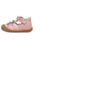 Naturino MAGGY-Sandales semi-fermée avec fleurs appliquées, Rose 19