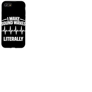 I Make Sound Waves Littéralement Ingénieur Audio Coque pour iPhone SE (2020) / 7 / 8