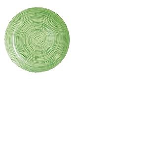 Luminarc J2127 6 Assiettes Calottes 20 cm-Stonemania, Pistache