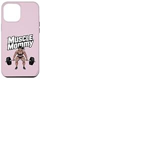 Anime Muscle Mommy Weightlifting Fitness Girl Aesthetic Coque pour iPhone 12 Pro Max