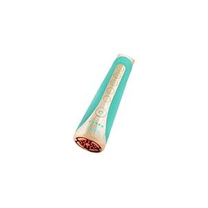 FAQ 102 Topaz - Radiofrequence Facial - Appareil Anti Rides Visage - 8 LED - Anti-âge - Masseur Visage T-Sonic - Raffermissement - Electrostimulation Visage - Thérapie à lumière rouge