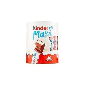 Kinder Maxi Barres Chocolat&eacute;es 210 g 10 Pi&egrave;ces