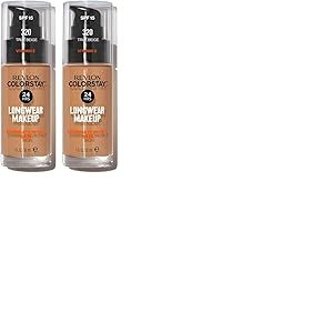 Revlon ColorStay - Fond de teint Longue Tenue 24H - Maquillage Teint et Soin Peaux Mixtes &agrave; Grasses - Formule Nourrissante et Protectrice &agrave; Base de Vitamine E - SPF 15-30 ml - N320 True Beige