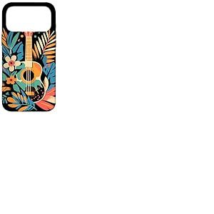 Ukulele Cartoon Look Guitalele Coque pour iPhone 17 Pro Max