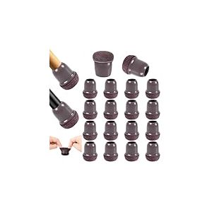 AiQInu 16 Protege Pied de Chaise, Protection Pied de Chaise Silicone, Petit Patin de Chaise Protecteurs, Silicone Chaise Casquettes Pieds, Embout de Chaise