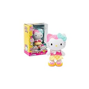 Hello Kitty - Poupée de 10 cm de Haute crème glacée avec Parfum délicat, 5 Points d'articulation, Robe en Tissu avec Chaussures Amovibles, à partir de 3 Ans
