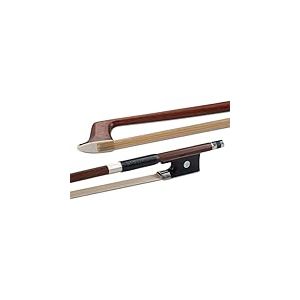 GEWA Archet de violon Massaranduba Student 3/4 crin naturel, baguette carrée, grenouille en ébène avec cuvette