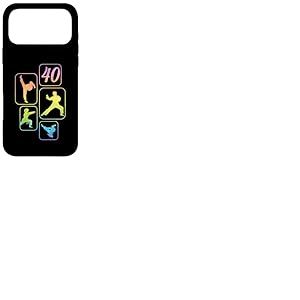 Karat&eacute; Taekwondo 40&egrave;me Anniversaire Femme 40 Ans Coque pour iPhone 17 Pro Max