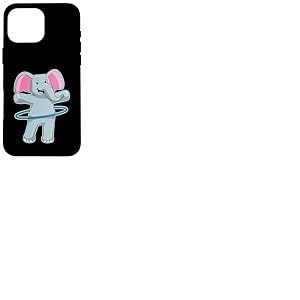 Elephant Cerceau Fitness Workout Gymnastique Coque pour iPhone 16 Pro Max